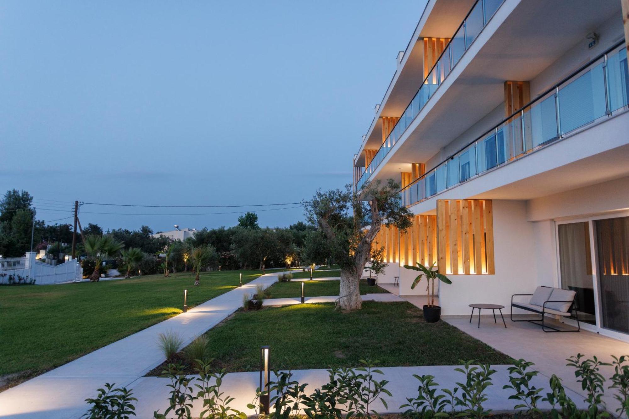 Asterias Premium Holiday Apartments Pefkochori Exteriör bild