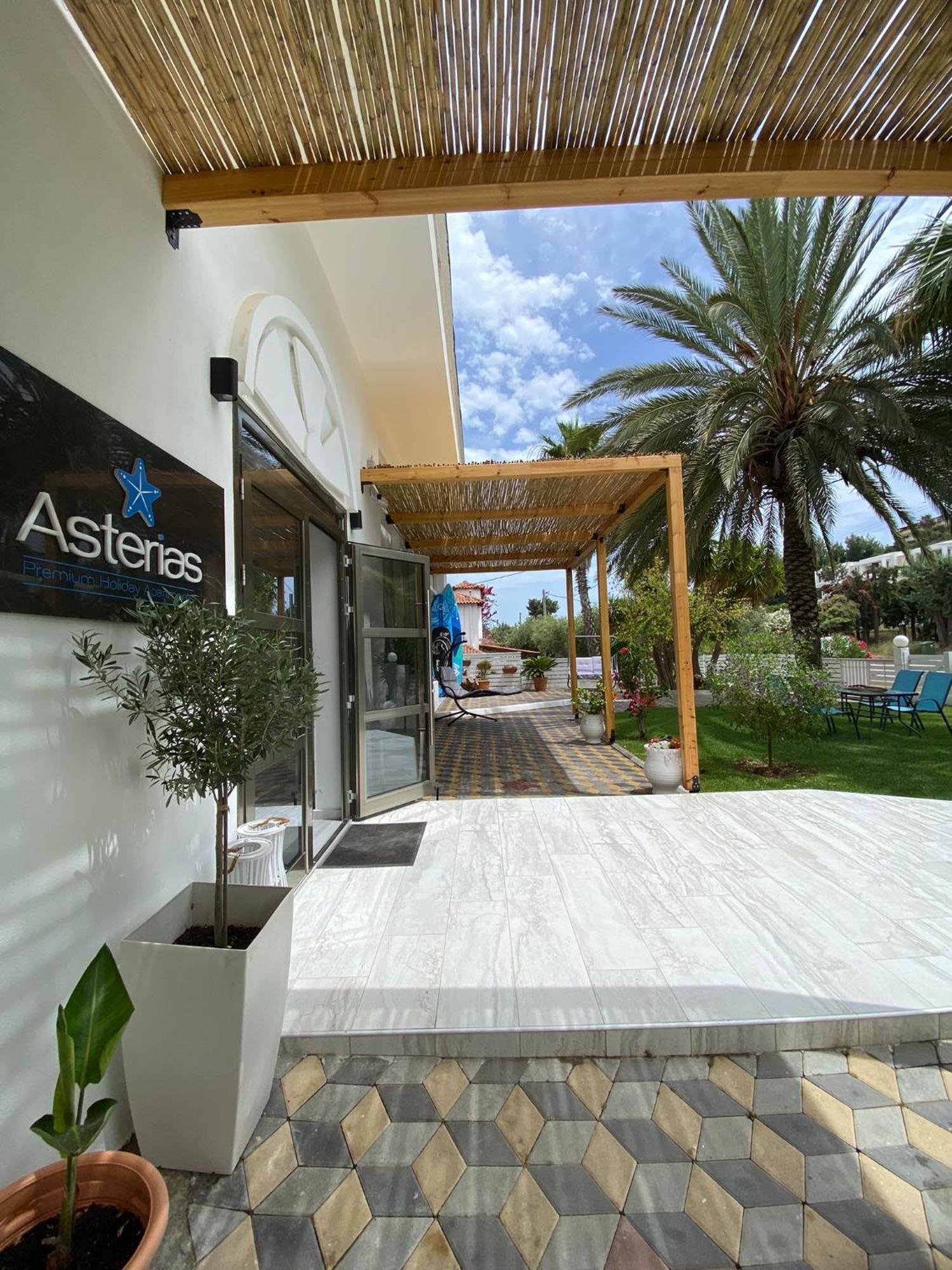 Asterias Premium Holiday Apartments Pefkochori Exteriör bild