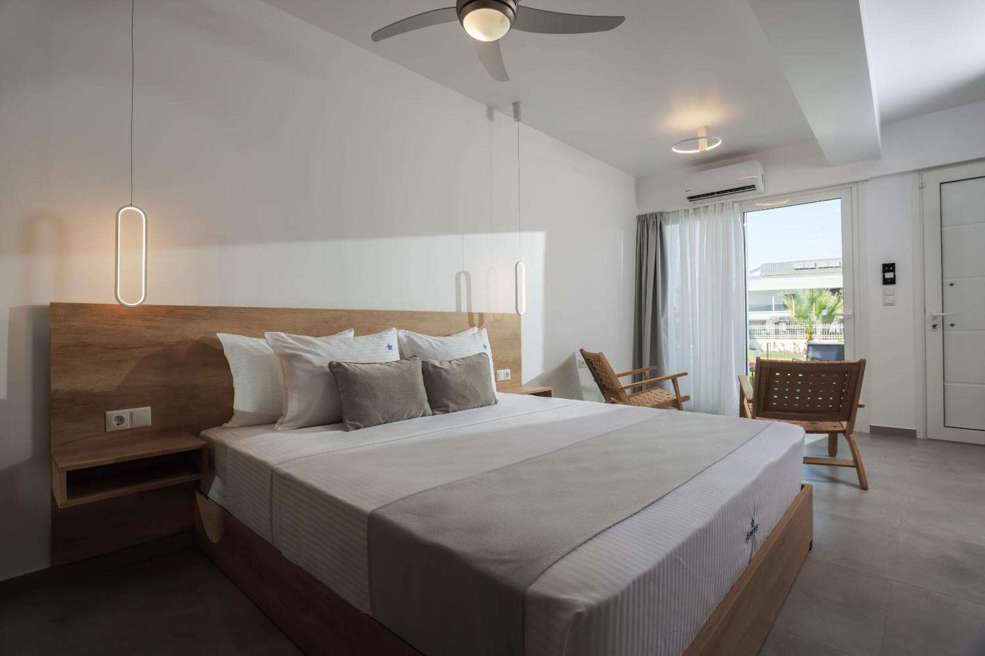 Asterias Premium Holiday Apartments Pefkochori Exteriör bild